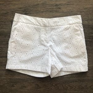 Saint Tropez West White Eyelet Shorts